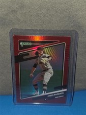 2021 Panini Donruss - Chris Paddack #207 Holo Red