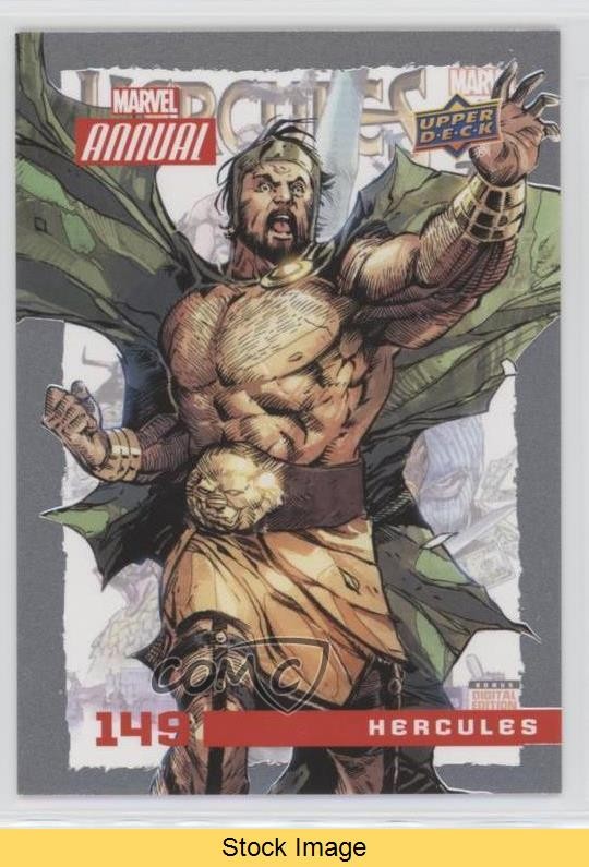 2016 Upper Deck Marvel Annual SP Hercules #149 READ fv4
