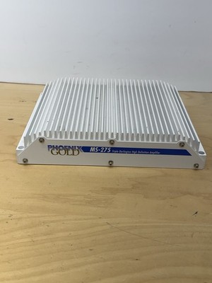 PHOENIX GOLD MS-275 Vintage Car Audio Amplifier. US Made. Old School Cheater AMP