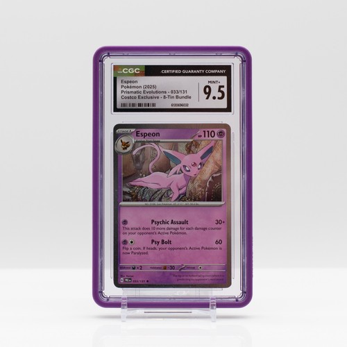 Espeon graded CGC 9.5 for sale on eBay