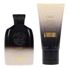 Oribe Gold Lust Repair  Restore Shampoo 2.6 oz  Conditioner 1.7 oz Combo Pack