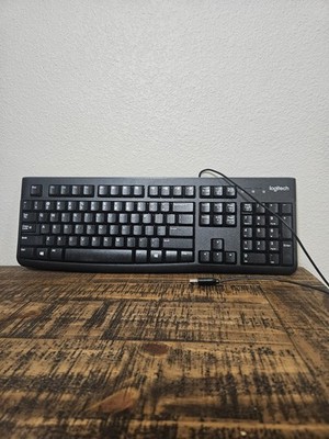  Logitech K120 USB Keyboard Y-U0009 P/N: 820-007374 Tested Works
