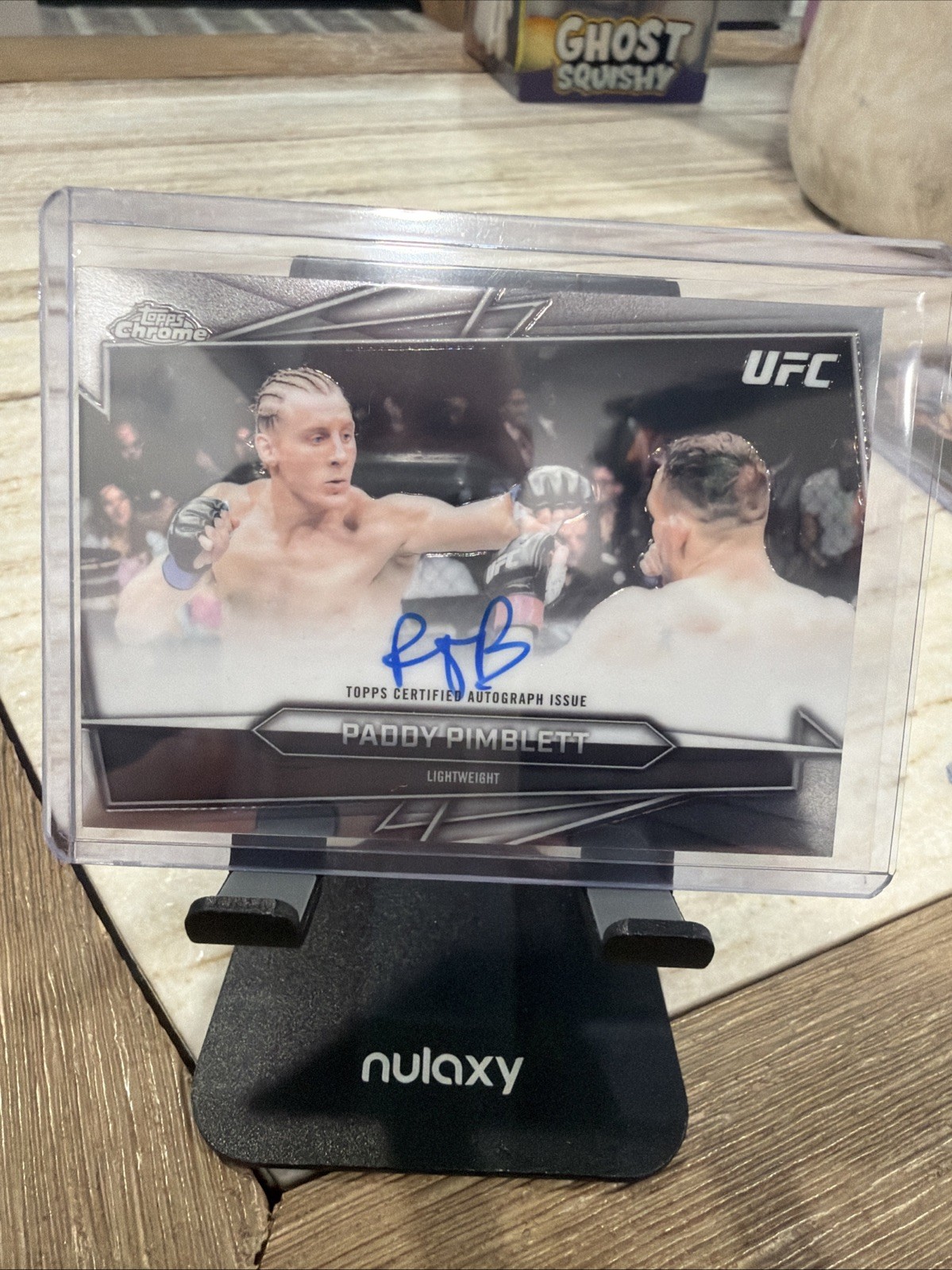 2026 Topps Chrome UFC Paddy Pimblett Auto Autograph BAV-PP The Baddy
