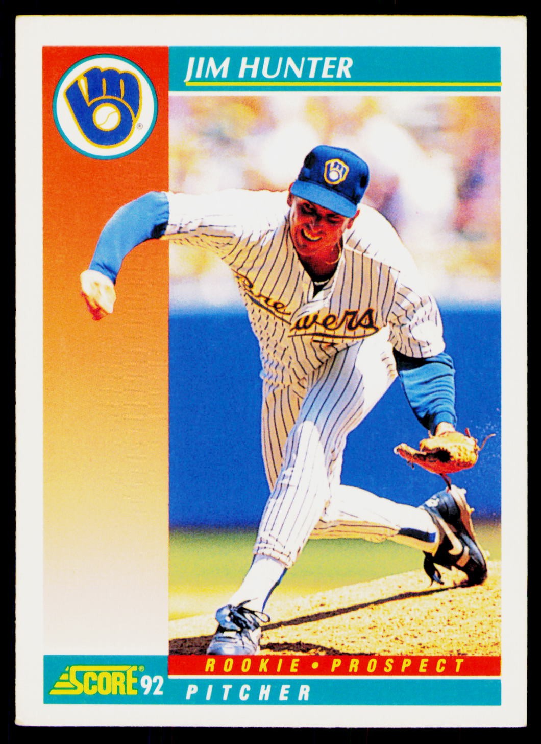 1992 Score #741b Jim Hunter