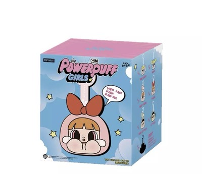 CryBaby POPMART パワーパフガールズ BUNNYBLOSSOM Pop Mart Crybaby x Powerpuff Girls Vinyl Face Plush Series Bunny