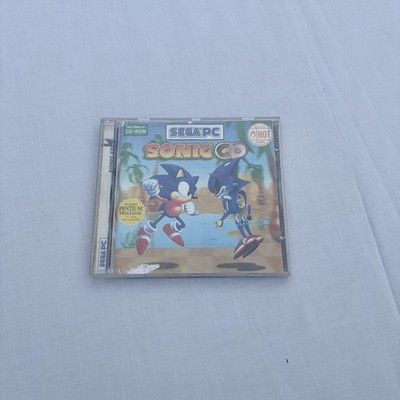 Sega PC Sonic CD Windows 95 CD-ROM Big Box PAL Komplett Retro Sonic Spiel