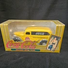 Vintage Coca Cola Chevrolet Van Truck 1995 - Ertl Die Cast Metal Coin Bank