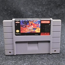 Capcom Disney's Aladdin Super Nintendo SNES Game Cartridge NTSC-U/C