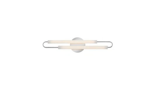 Hinkley Lighting 53062CM 25” LED Bath Bar Chrome Etched Opal Glass 2900Lm - Picture 2 of 2