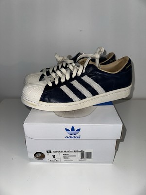 Sz 9 UNRELEASED Shawn Stussy X Adidas Original Superstar 80 S Double B34132