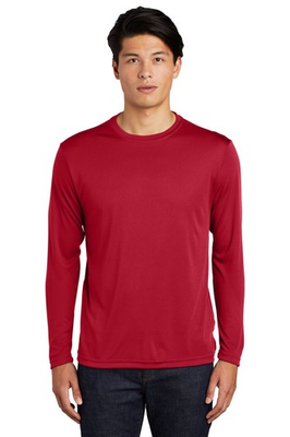 #ad #ad Sport Tek Mens Long Sleeve Moisture Wicking Dri Fit Competitor T Shirt ST350LS $11.97