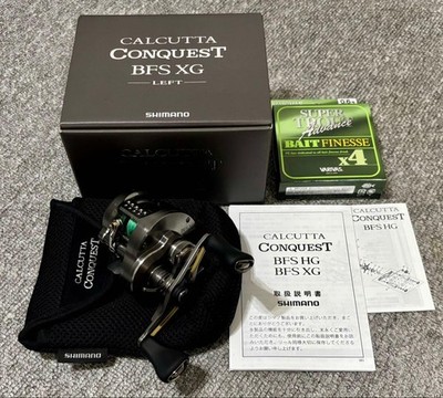 Shimano  23 CALCUTTA CONQUEST BFS XG LEFT Japan JDM Used in Japan Bait Reel