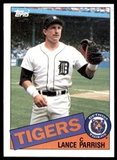 1985 Topps #160 Lance Parrish Tigers