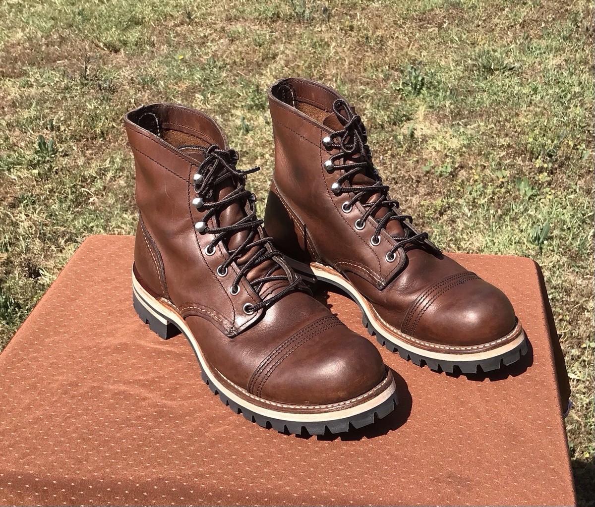 Red Wing 8111 Iron Ranger Boots Size 9D Newly Customized 🇺🇸 | eBay