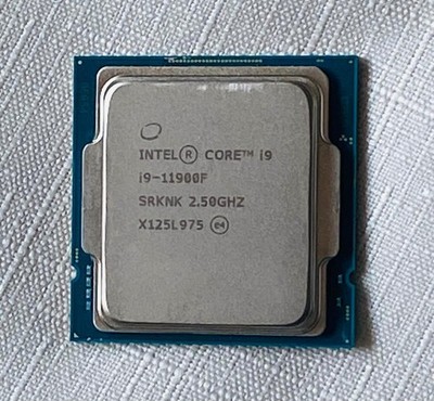 For Part-Non working Intel Core i9-11900F LGA 1200 2.5GHz 8Cores 16Threads-READ.
