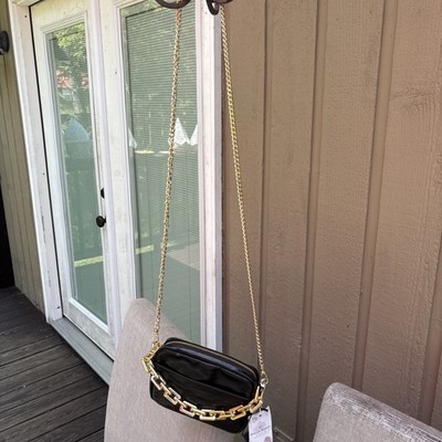 Stella Bianca Crossbody Black Bag