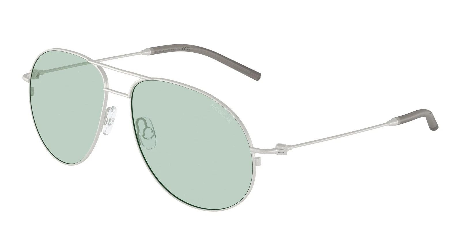 Moncler — NEW Moncler 4002 Flyze Sunglasses 1004M1 Silver 100% AUTHENTIC