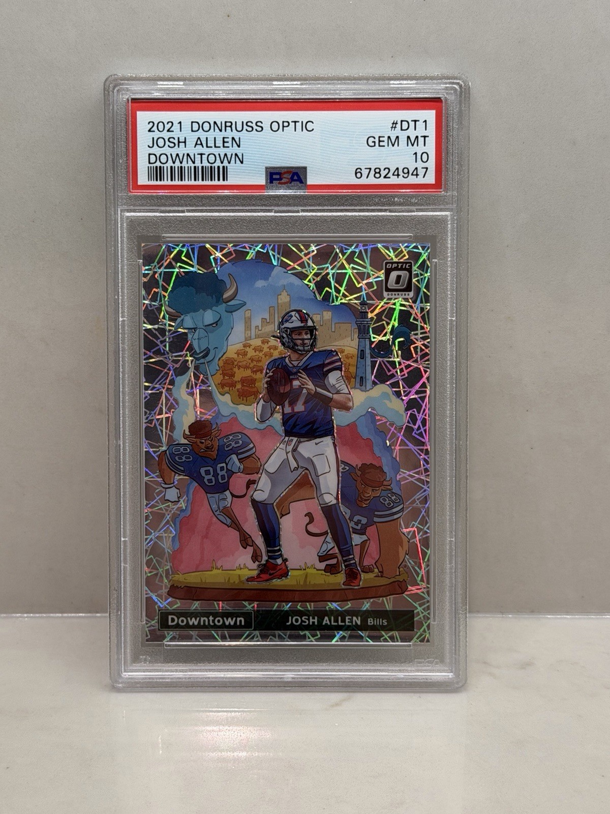 2021 Panini Donruss Optic - Downtown Josh Allen #DT-1