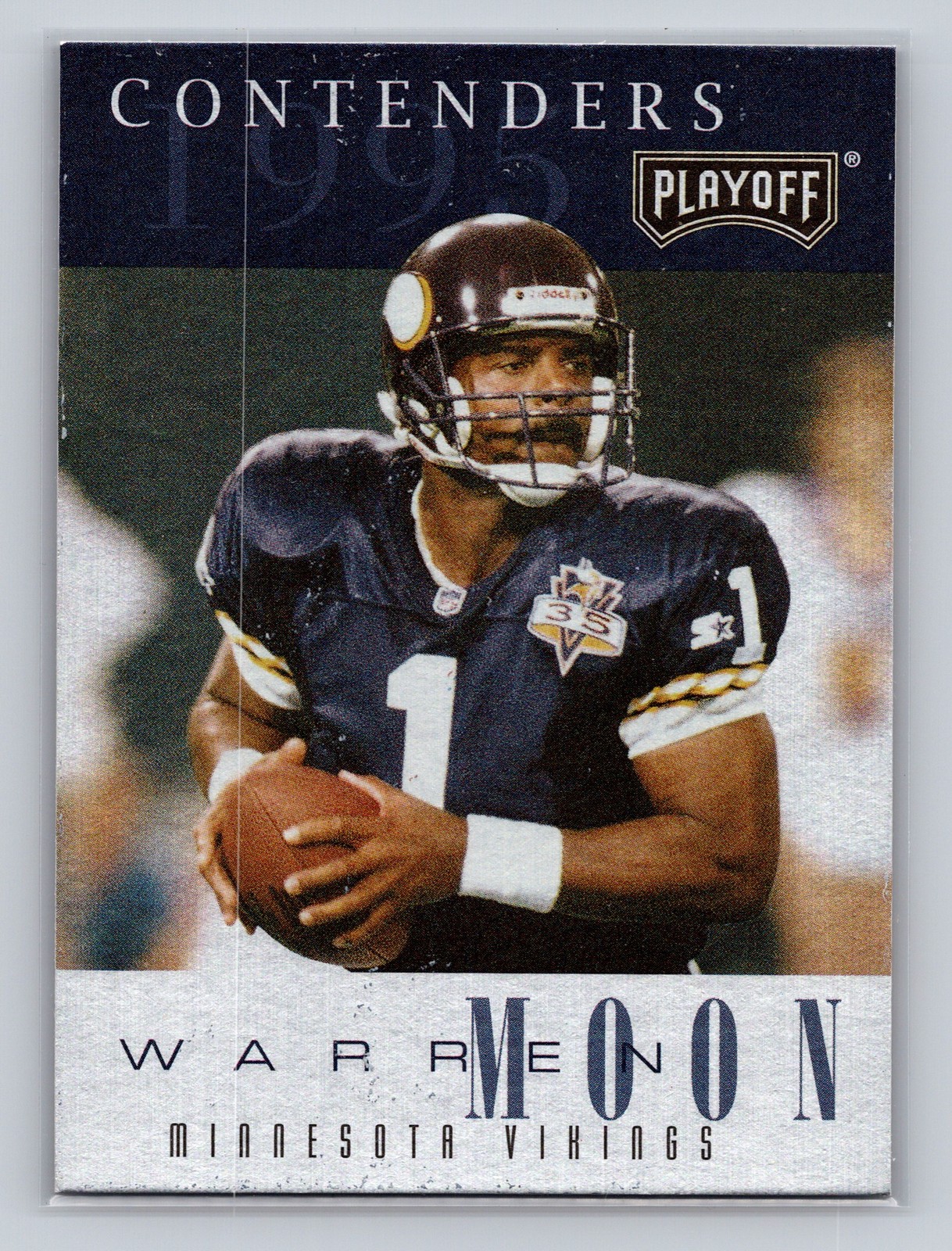 1995 Playoff Contenders #111 Warren Moon