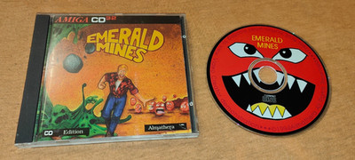 Emerald Mines Commodore Amiga CD 32 - Amiga Spiel