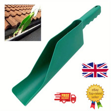 Gutter Getter Scoop Cleaning Tool Flex Fit Roof Debris Leaf Remover Shovel UK