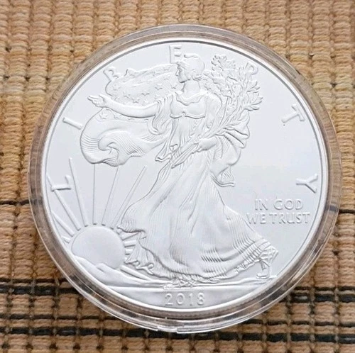 2018 American Silver Eagle  .999 Fine 1 oz Silver Coin