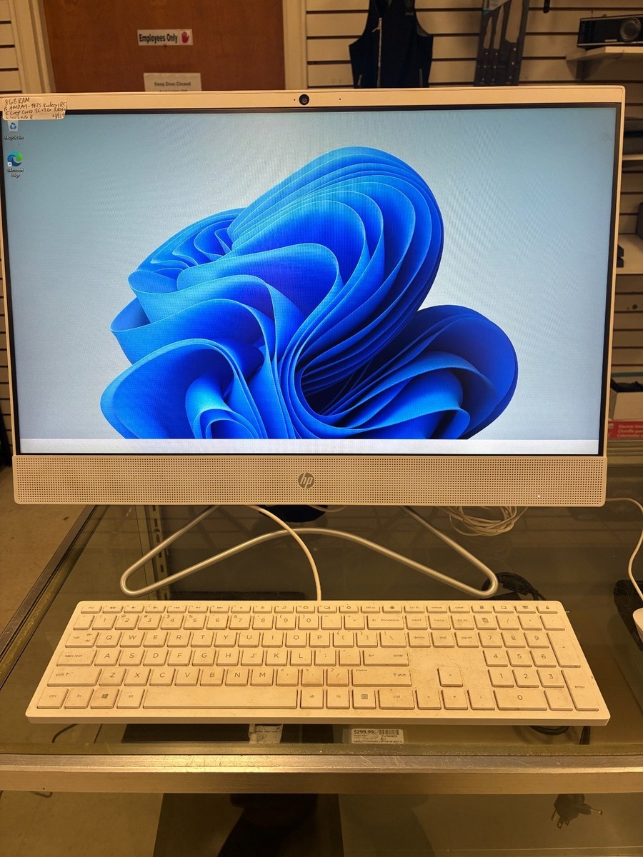 HP All-in-One 24-f0xx 3.1 GHz AMD A9 1GB HDD 8GB RAM All In One
