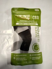 Copper Fit Knee Compression Sleeve Copper Infused S/M 12  -16  