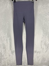 Lululemon Women's Wunder Under Leggings Pant High Rise Full Length Purple Size 4