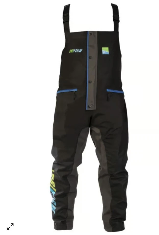 Preston Innovations DriFish Bib and Brace Waterproof Size: Large
Opens in a new window or tab