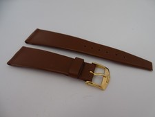 Bulova Accutron Strap 22mm and Buckle Gold Plated Original Vintage