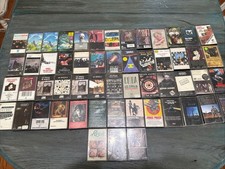 Vintage Classic Rock Metal Cassette Pink Floyd Styx LED Zeppelin 70s 80s