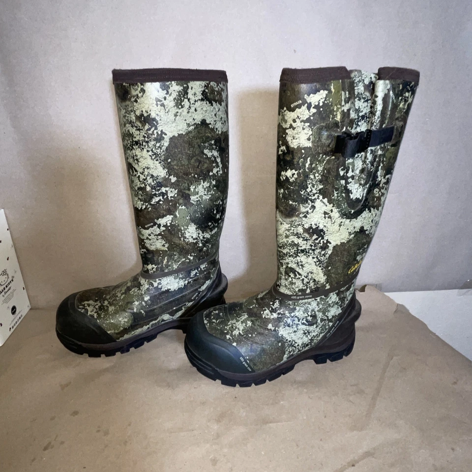 Cabela's Camouflage Comfort Trac Zoned 800G Rubber Boots Men's Size 11 (2786238) - Image 3 of 4