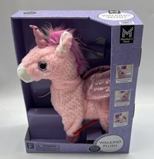 Member's Mark Remote-Controlled Walking  Dancing Pink Plush Toy Unicorn 148 .