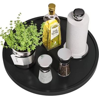 Multi-Function Lazy Susan Turntable Organizer Kitchen Bathroom Jewelry Cosmetics