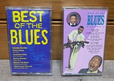 Best of the Blues 1, 2, Cassette Tape Lot Of 2 MCA Records Various Artists