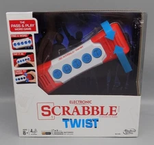 Brand New Scrabble Twist  Crossword Game Sealed Original Box Hasbro Electronic