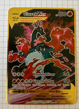Pokémon Glurak VMax 800 Metallkarte Fanart