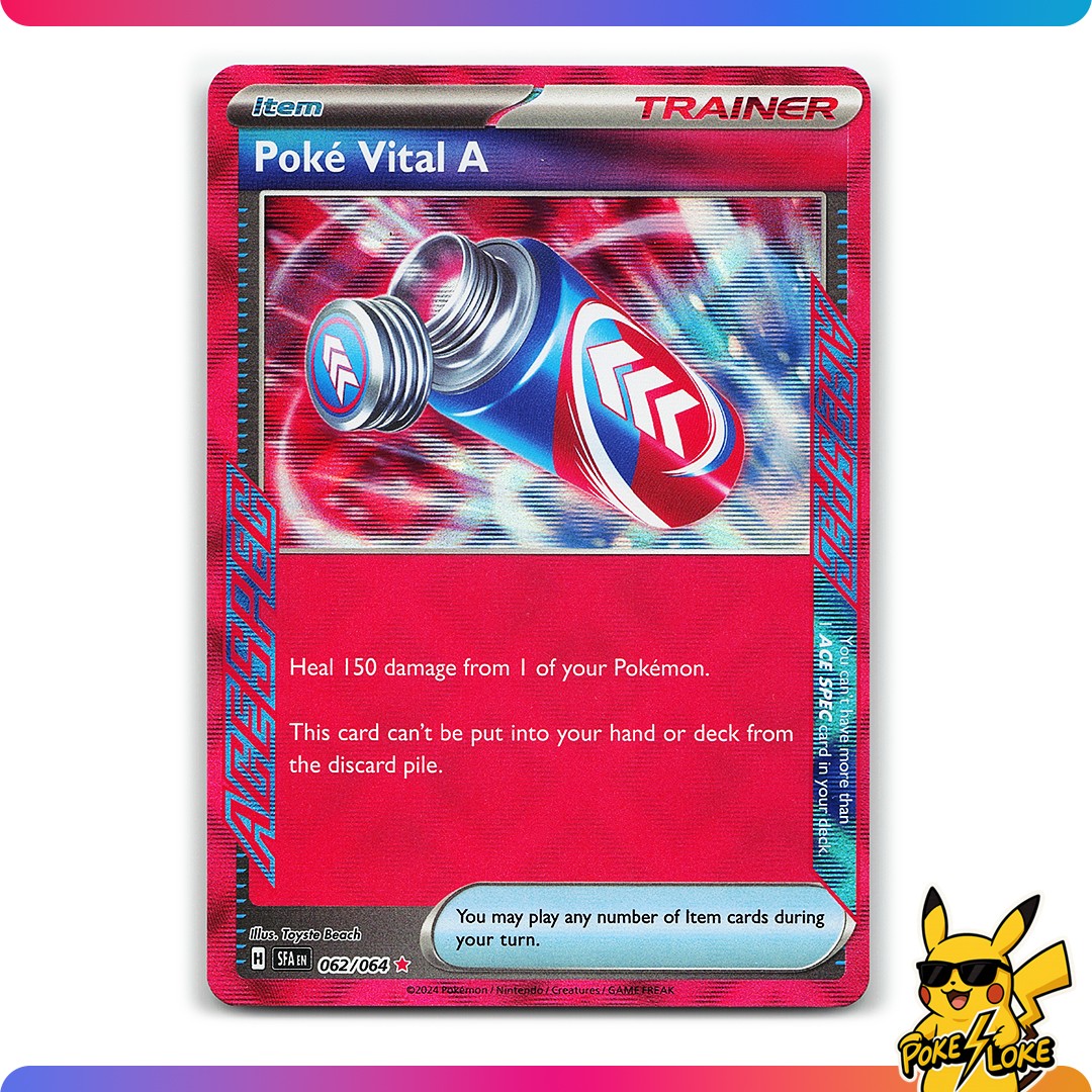 Poké Vital A - 62/64 - Shrouded Fable - [MINT]