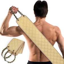38.5 Inch Exfoliating Back Scrubber with Dual Handles for Shower Wider