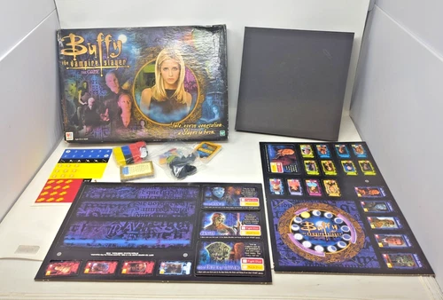 Vintage Buffy The Vampire Slayer Board Game Milton Bradley (2000) New Open Box