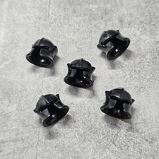 5pack Custom Classic Knight Helmet Black Block Accessory for Minifigures Gt3TK53