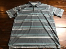 Bollé Shirt, Mens Size XL, Gray Blue, Stripe...