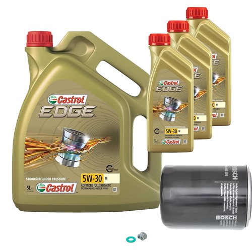BOSCH Ölfilter 8 L Castrol EDGE 5W-30 M für Toyota Liteace Kasten 1.5 1.8