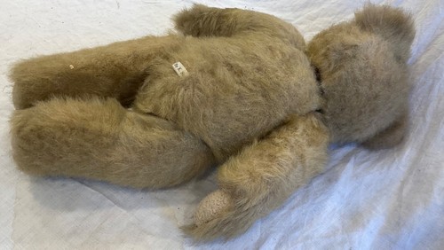 Artist Kathleen Wallace Stier Jointed~Large 17” Gold Mohair growler teddy bear - Picture 4 of 9