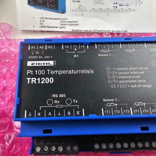 SIEMENS Pt100 Temperaturrelais TR1200 - Picture 3 of 8