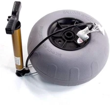 Beach Balloon Tires 11.8” X 7” for Soft Sand and Beach,  Balloon Wheels for Beac