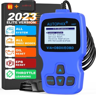 AUTOPHIX V007 OBD2 Scanner Diagnosegerät Vollsystem Ölservice Reset Auto für VAG
