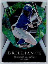 Termarr Johnson 2022 Panini Prizm Draft Picks Brilliance Silver Prizm RC BR-TJ