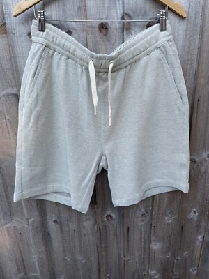 Folk Kordelzug strukturierte Shorts grau brandneu Größe 4 Large Oi Polloi Chino Smart